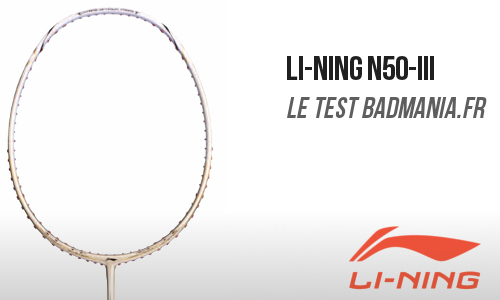 Test Li-Ning N50-III