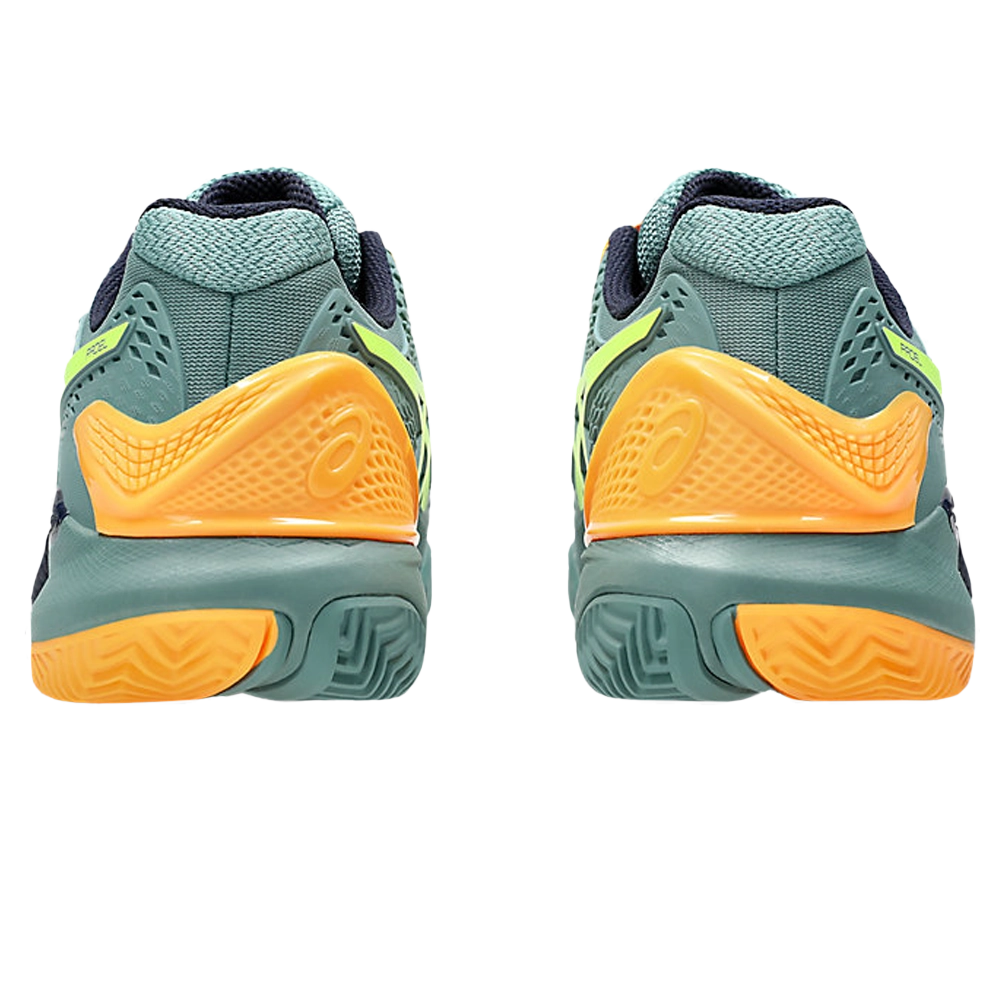 ASICS Gel Resolution 9 men padel vert jaune N tennis