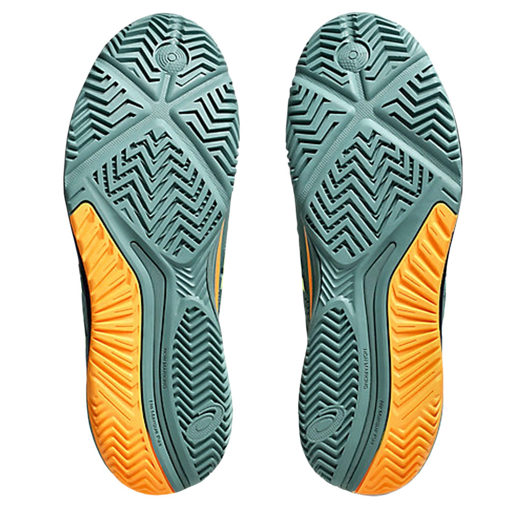 ASICS Gel Resolution 9 men padel vert jaune