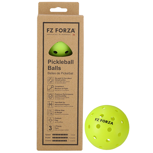 image de Boite de 3 balles de pickleball FZ FORZA 40H outdoor