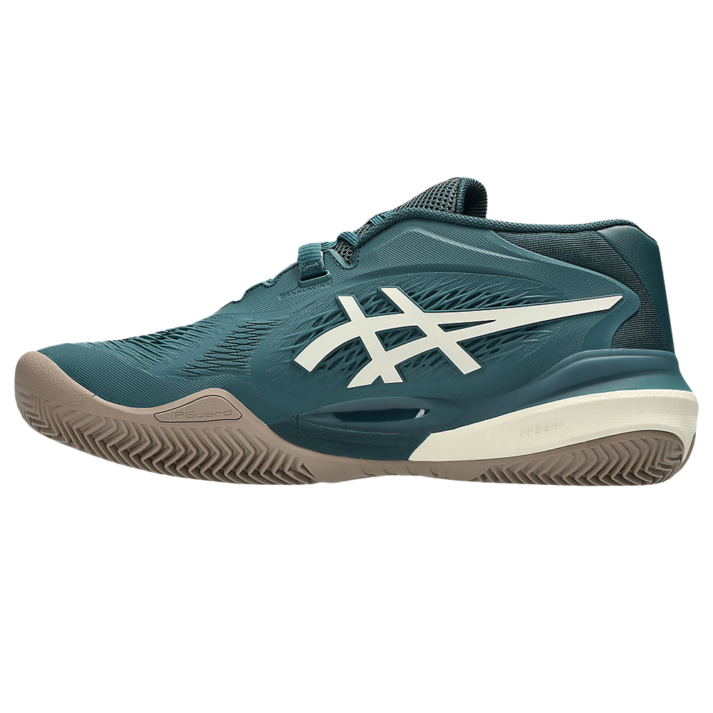 Chaussures ASICS Gel Resolution X clay men vert - N-tennis