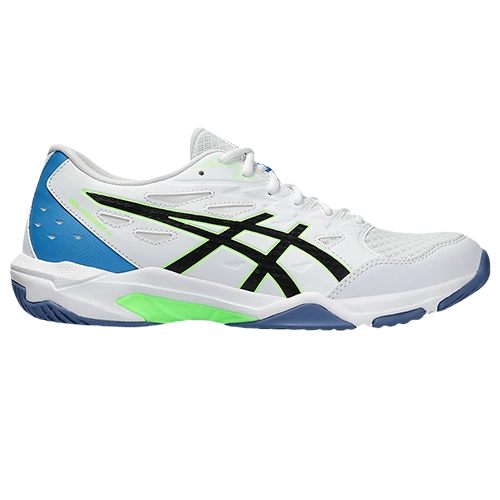 Chaussures de badminton asics Gel Blade Gel Rocket. Badmania