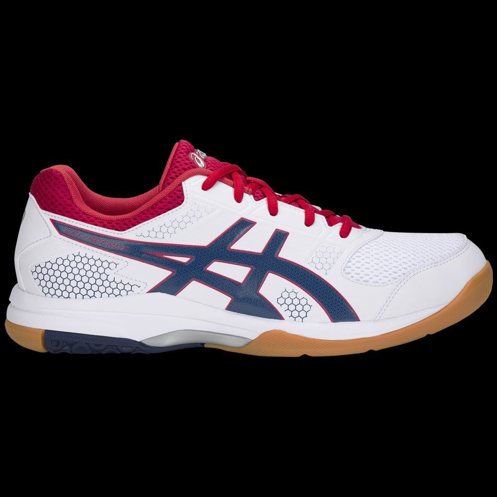 asics blanche rouge