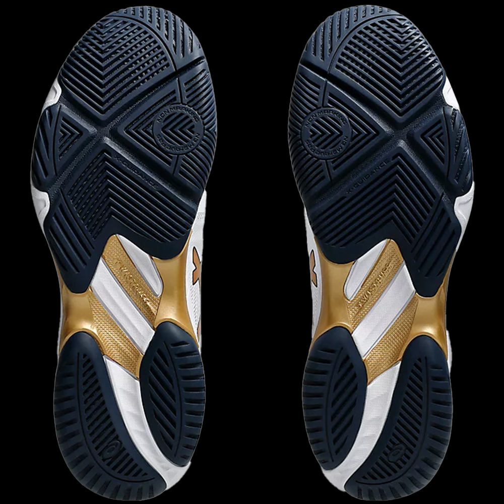 ASICS Netburner Ballistic FF 3 men blanc or