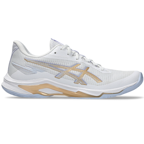 image de ASICS Netburner Ballistic FF 4 lady blanc/or