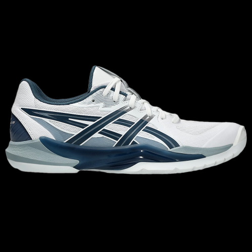 Chaussures ASICS Powerbreak FF men blanc bleu Badmania