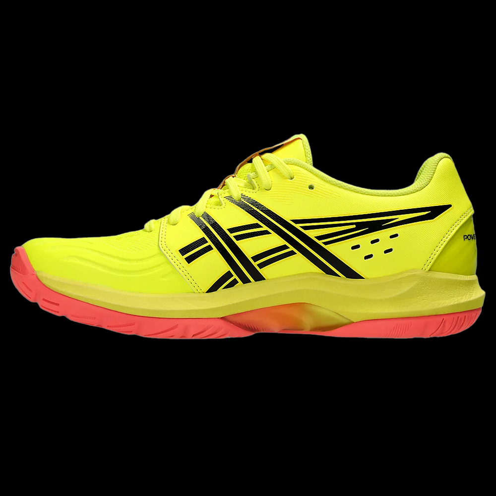 Chaussures ASICS Powerbreak FF Paris men jaune fluo Badmania