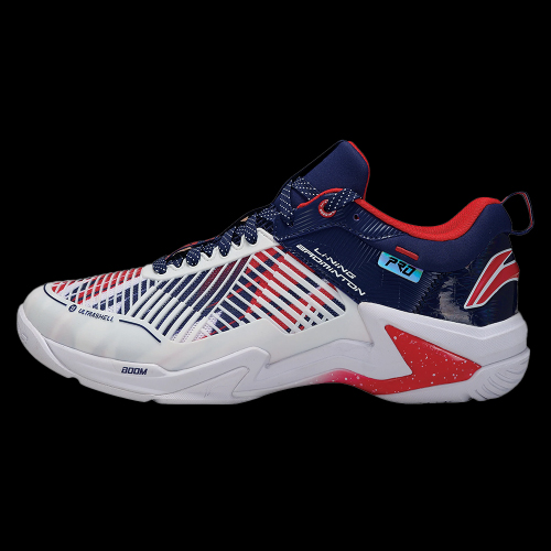 image de Li-Ning AYAT009 thunder pro men blanc/bleu