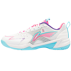 image de Li-Ning AYZU019 halberd lady blanc/rose