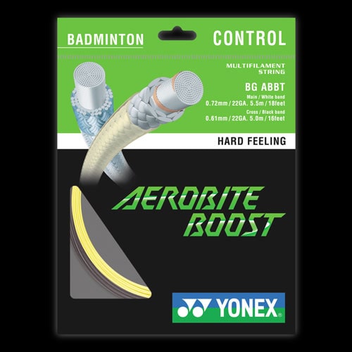 image de Garniture Yonex bg-aerobite boost hybride gris/jaune