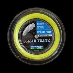 Bobine Yonex bg 66 ultimax jaune 