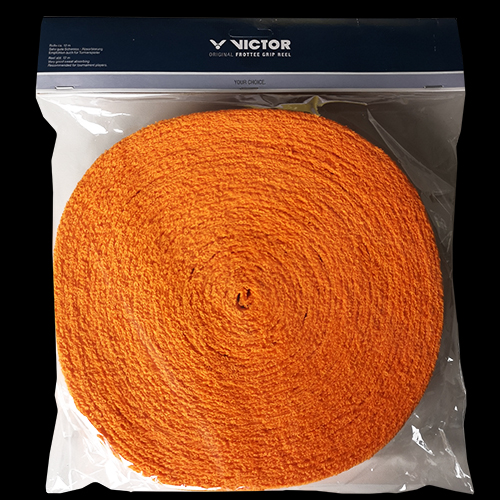 image de Bobine grip éponge VICTOR Frottee orange