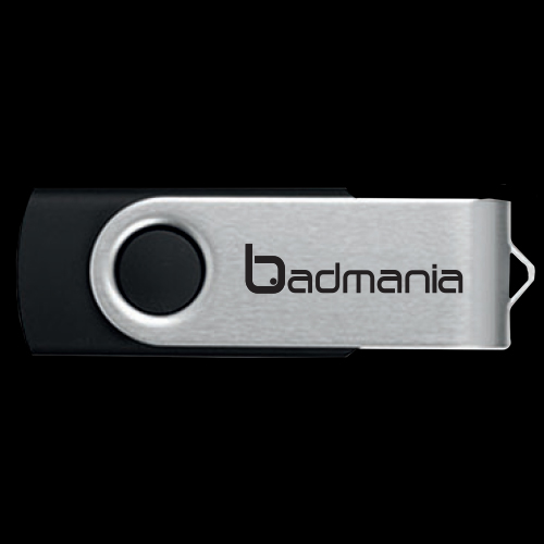 CLÉ USB 8GO BADMANIA NOIR - Badmania