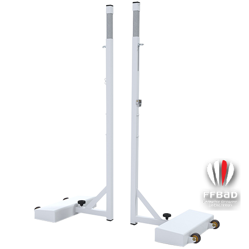 image de Paire de poteaux de badminton Sodex Sport S27240 (62 kg)