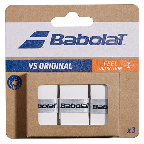 image de Surgrips Babolat vs grip original x3 blanc