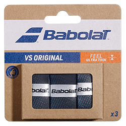 image de Surgrips Babolat vs grip original x3 bleu/noir
