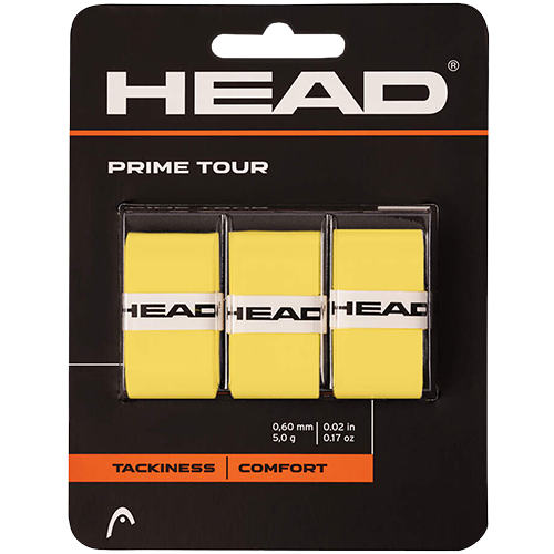 image de Surgrips HEAD prime tour x3 jaune
