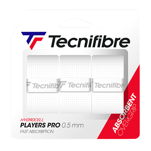 image de Surgrips Tecnifibre pro players blanc x3