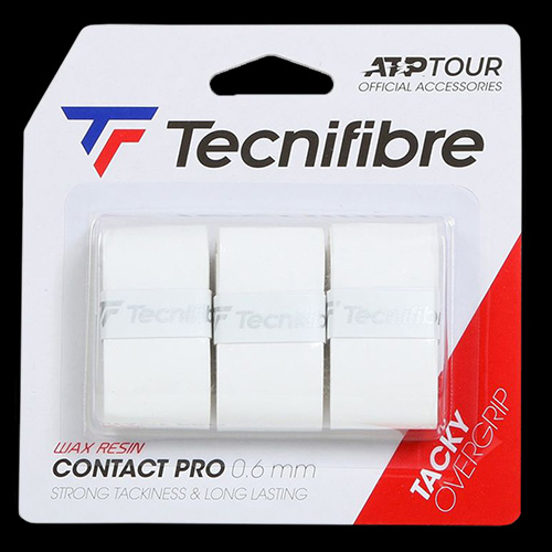 Surgrips Tecnifibre Contact Pro Blanc x 3 - Extreme Tennis