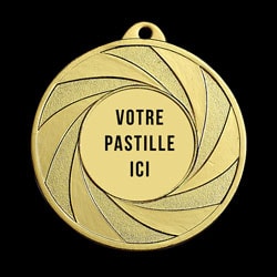 image de Médaille M597 or