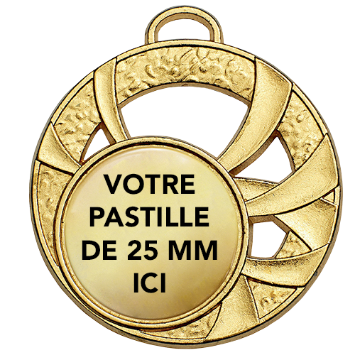 image de Médaille M416 (45 mm) or