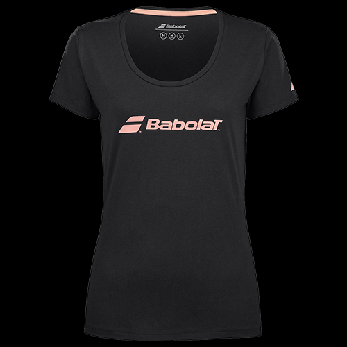 image de Tee-shirt Babolat exercise lady noir