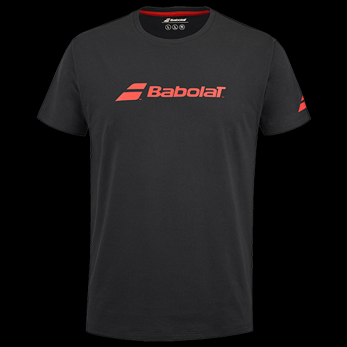image de Tee-shirt Babolat exercise men noir/rouge