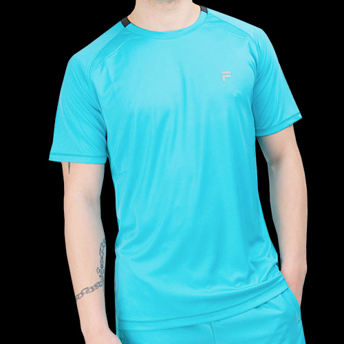 image de Tee-Shirt FILA Cassian Men Turquoise