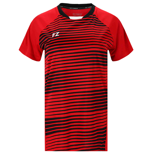 image de Tee-shirt FZ FORZA leam lady rouge/noir