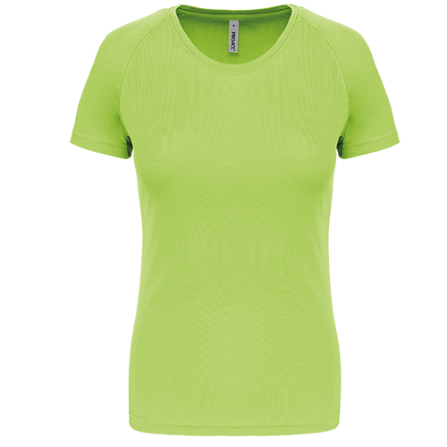image de Tee-shirt PROACT PA439 lady vert citron