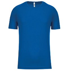 image de Tee-shirt PROACT PA445 junior bleu roi
