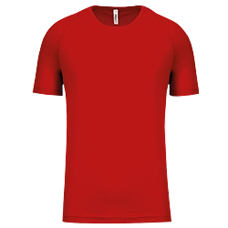 image de Tee-shirt PROACT PA445 junior rouge