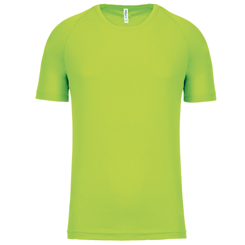 image de Tee-shirt PROACT PA445 junior vert citron