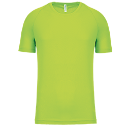 image de Tee-shirt PROACT PA445 junior vert citron