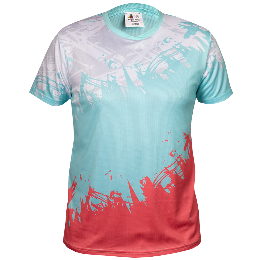 image de Tee-shirt Acqua Royal Tropic junior turquoise