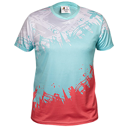 image de Tee-shirt Acqua Royal Tropic junior turquoise