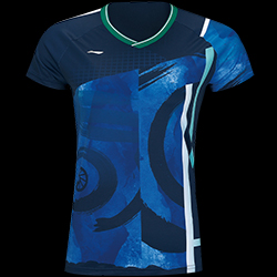 image de Tee-shirt Li-Ning aayr194 sudirman cup edition lady bleu
