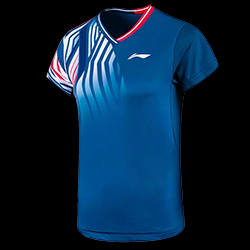 image de Tee-shirt Li-Ning AAYT058 lady marine