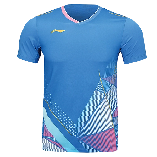 image de Tee-shirt Li-Ning AAYU127 men bleu