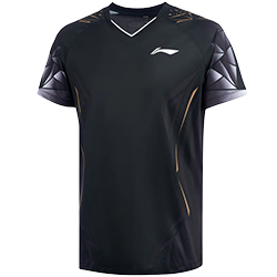 image de Tee-shirt Li-Ning AAYV021 mixte noir