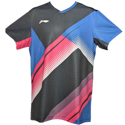image de Tee-shirt Li-Ning AAYV029 mixte noir