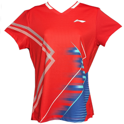 image de Tee-shirt Li-Ning AAYV046 lady rouge