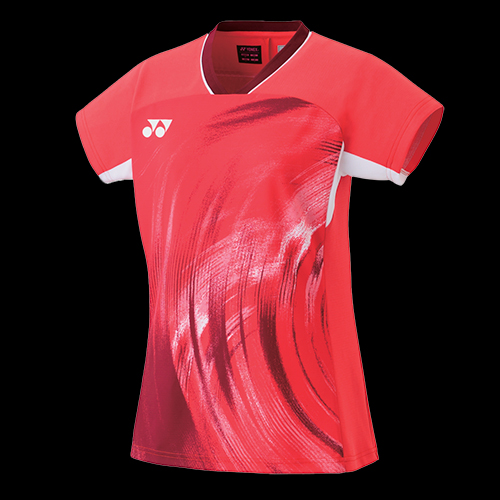image de Tee-shirt Yonex équipe de France tour elite 20769ex lady rouge