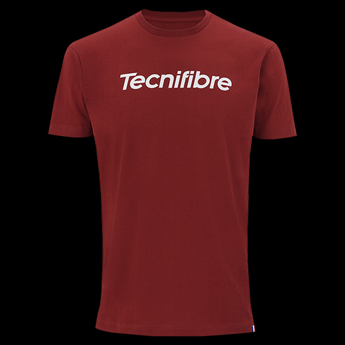 image de Tee-shirt Tecnifibre team cotton boy rouge