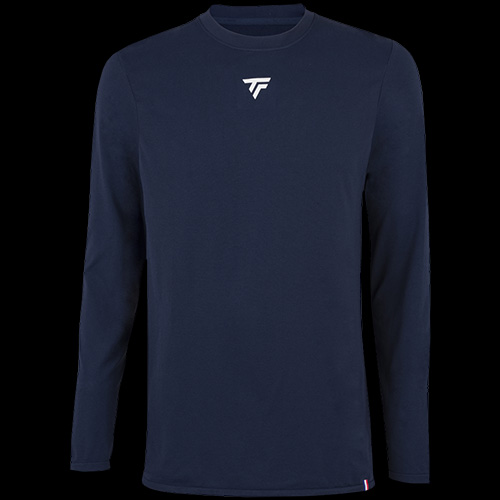 image de Tee-shirt longues manches Tecnifibre seamless baselayer men marine
