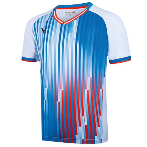 image de Tee-shirt VICTOR équipe de France T-50050 A men blanc/bleu