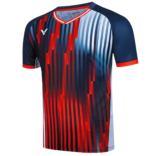image de Tee-shirt VICTOR équipe de France T-50050 B men marine/rouge