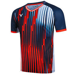 image de Tee-shirt VICTOR équipe de France T-50050 B men marine/rouge