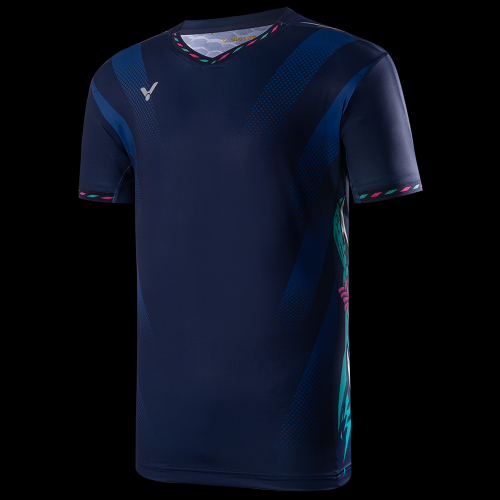 image de Tee-shirt VICTOR T-40005 B men marine