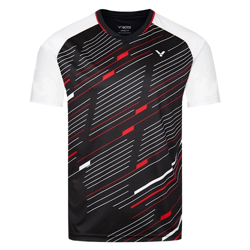 image de Tee-shirt VICTOR T-43101 C men noir/blanc